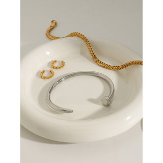 Bolt Silver Cuff