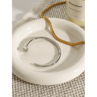 Bolt Silver Cuff