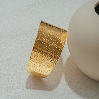 Dotted Gold Cuff
