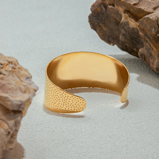 Dotted Gold Cuff