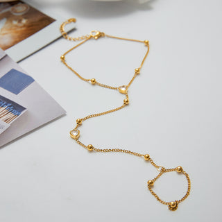 Heartline Hand Chain