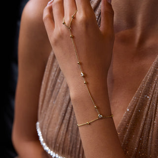Heartline Hand Chain