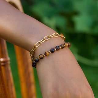 Golden Duo Bracelet Set