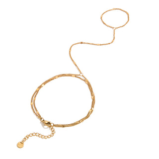 Golden Veil Hand Chain