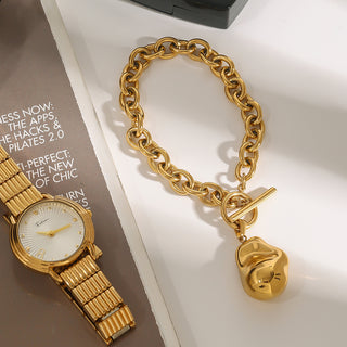 Molten Charm Toggle Bracelet