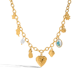 Golden Memory Charm Chain