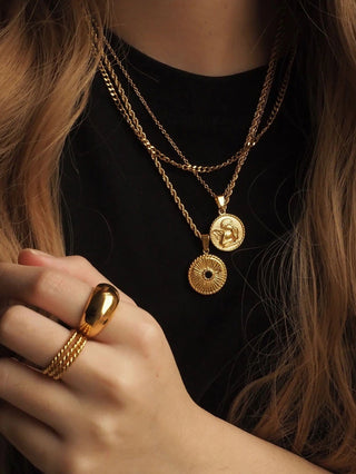 Angel Medallion Necklace