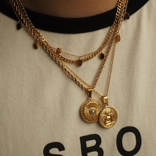 Angel Medallion Necklace