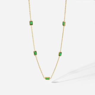 Emerald Whisper Necklace