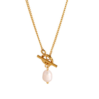 Pearl Toggle Necklace