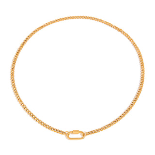 Link Chain Lock Necklace