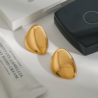 Molten Gold Studs