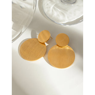 Golden Orbit Earrings