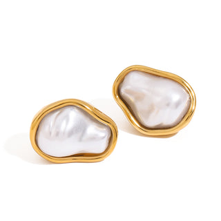Baroque Pearl Earrings