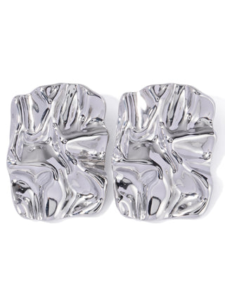 Crushed Silver Studs