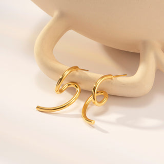 Golden Orbit Earrings
