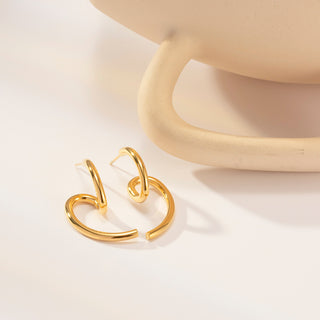 Golden Orbit Earrings