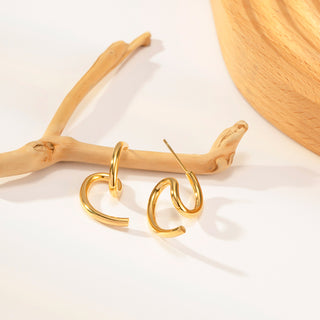 Golden Orbit Earrings