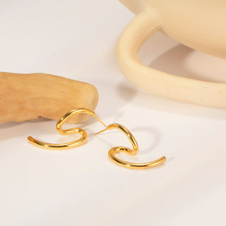 Golden Orbit Earrings