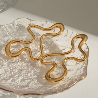 Golden Flow Earrings