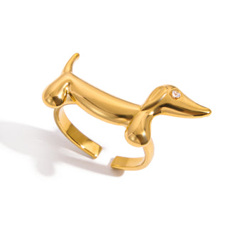 Playful Pup Ring