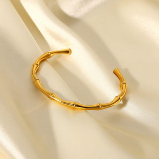Bamboo Open Bangle