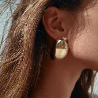 Molten Gold Studs