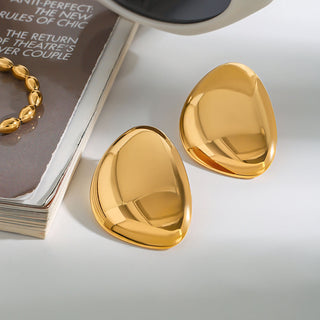 Molten Gold Studs