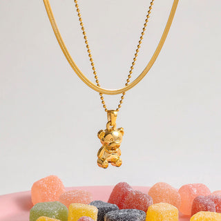 Honey Bear Layered Necklace