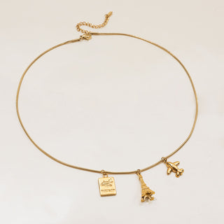 Bon Voyage Charm Necklace