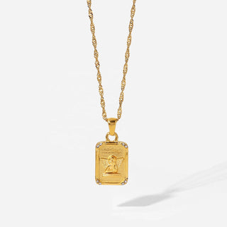 Guardian Gold Necklace