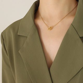 Linked Orbit Necklace