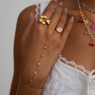 Lustre Line Hand Chain