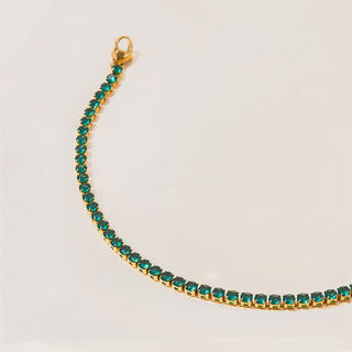 Emerald Line Bracelet