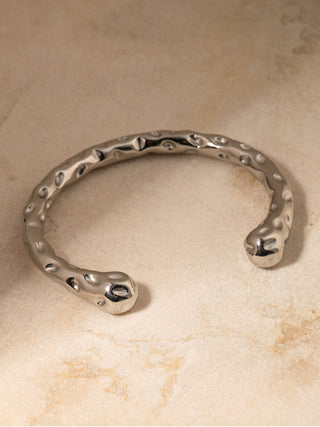 Molten Cuff Silver