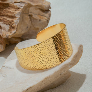 Dotted Gold Cuff