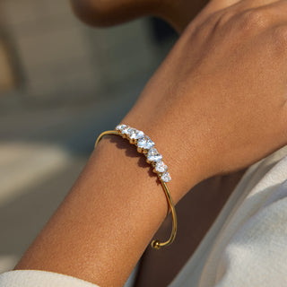 Aurora Line Cuff Bracelet