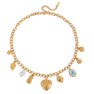Golden Memory Charm Chain