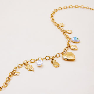 Golden Memory Charm Chain