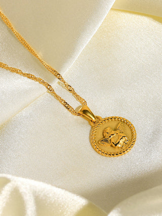 Angel Medallion Necklace