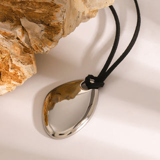 Tide Pendant Necklace — 18K gold plated waterproof pendant necklace by IAM