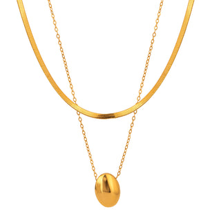 Dual Layer Pendant Necklace