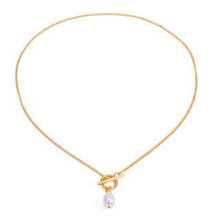 Pearl Toggle Necklace
