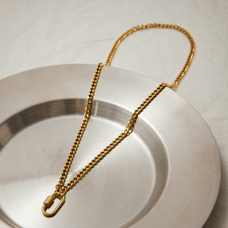 Link Chain Lock Necklace