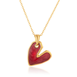 Crimson Heart Necklace