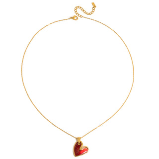 Crimson Heart Necklace