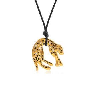 Leopard Pendant Necklace — 18K gold plated waterproof pendant necklace by IAM