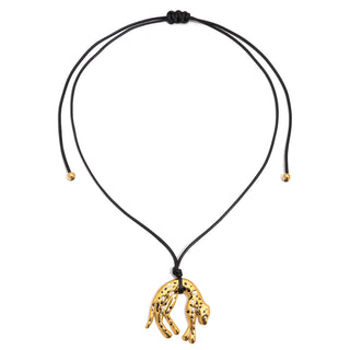 Leopard Pendant Necklace — 18K gold plated waterproof pendant necklace by IAM