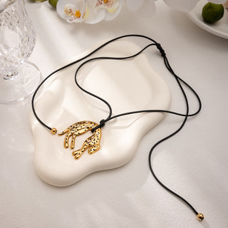 Leopard Pendant Necklace — 18K gold plated waterproof pendant necklace by IAM
