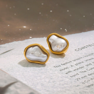 Baroque Pearl Earrings
